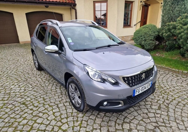 Peugeot 2008 cena 49999 przebieg: 43000, rok produkcji 2018 z Bieruń małe 326